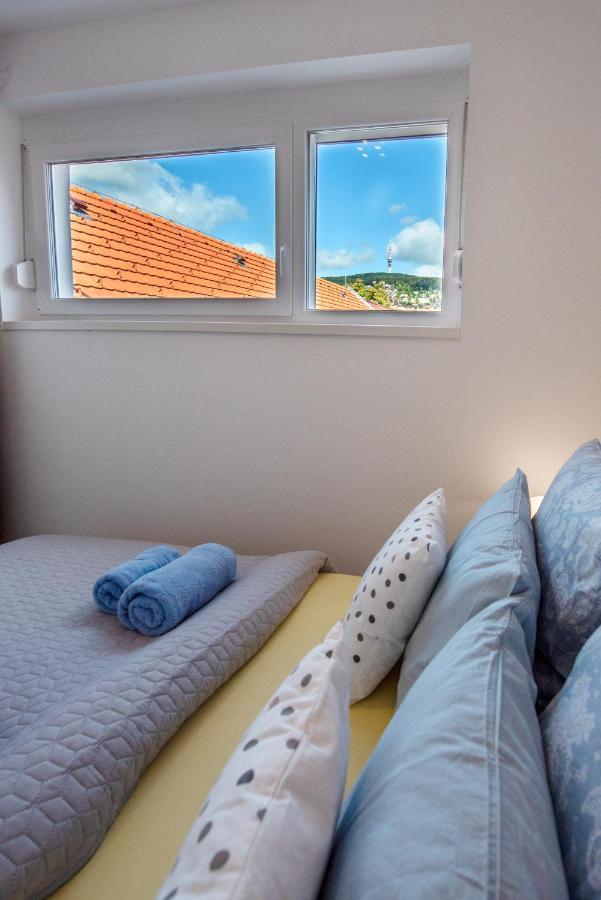 Zsuka Apartman Free Parking Pécs Buitenkant foto