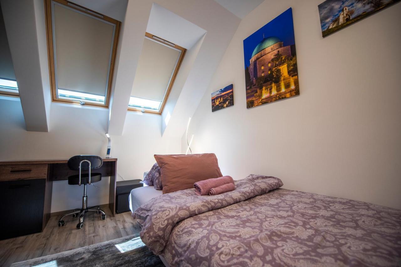 Zsuka Apartman Free Parking Pécs Buitenkant foto